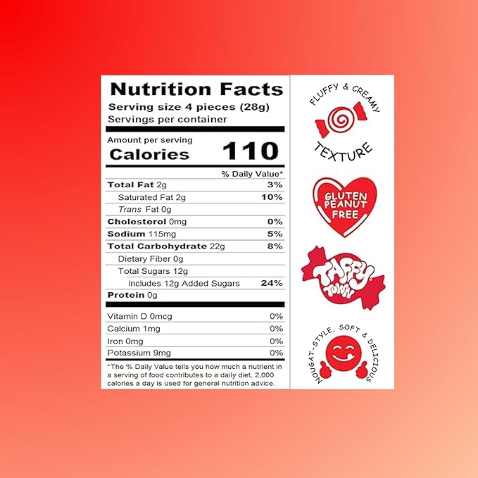 Ultimate Sour Fruit Taffy Mix 2 Lbs Bulk Candy Assorted Variety Mix Gluten Free, Nut Free, Soft & Chewy Classic Saltwater Taffies Individually Wrapped 120+Pcs (32-Oz)