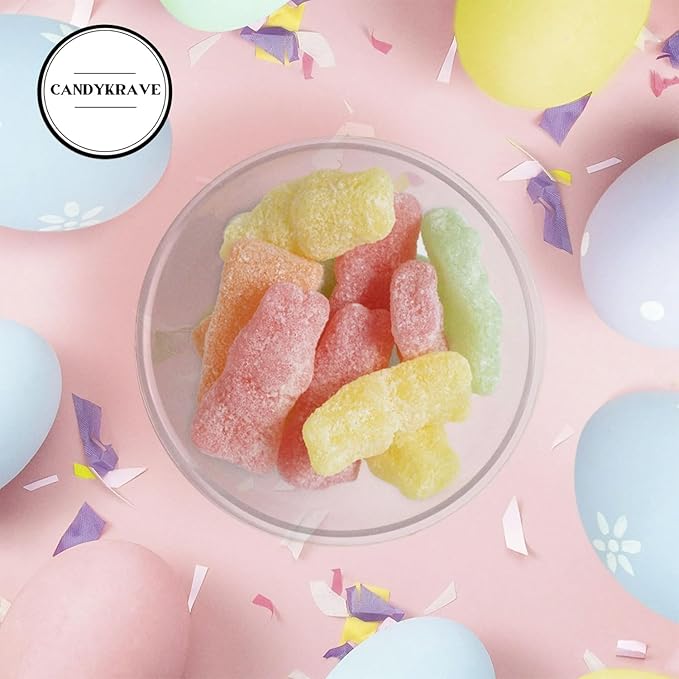SourPatch Kids Soft & Chewy Candy - Easter Special - Individually Wrapped Sweet & Sour Candy Pack - Delicious Gummy Treats for Easter, Valentines Day, Pinata Stuffers, Birthdays & Pantry (2 lbs)