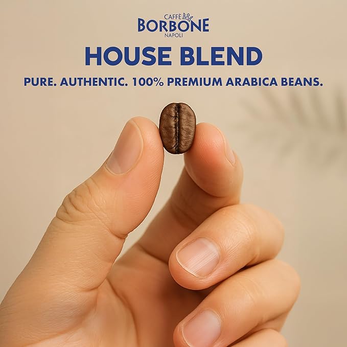 Caffè Borbone House Blend Coffee (72 Count) – Medium Roast, 100% Arabica, Roasted in Italy with Rich and Smooth Taste – Single Serve Coffee Pods Compatible with K-Cup Brewers