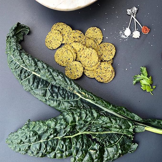 RW Garcia Organic Kale Crackers, Gluten Free, 5.5oz boxes, 6 pack