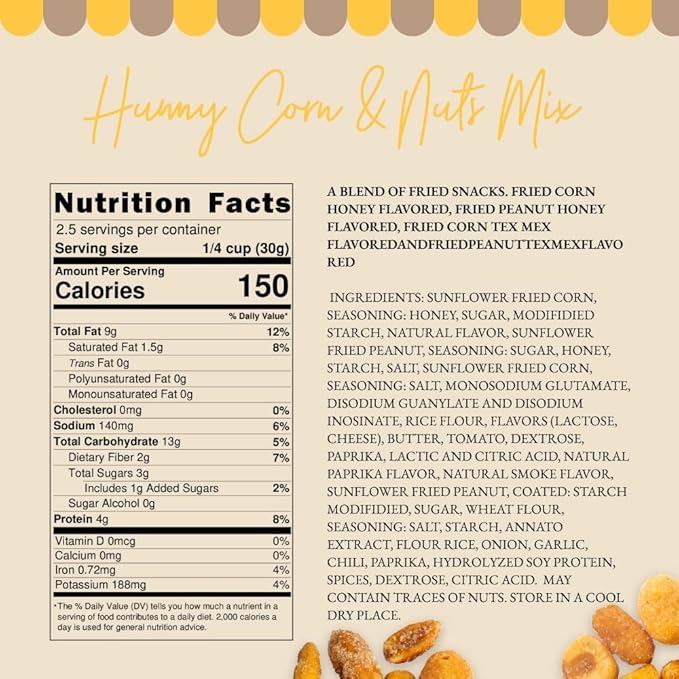 Müix Snacks, Premium Snack Mix: Variety Pack (Honey, Exotic, and Rustic Mix) - 2.3 Ounce Bags (Pack of 6 Bags), Snack Mix, Bold and Unique Flavors, Premium Trail Mix