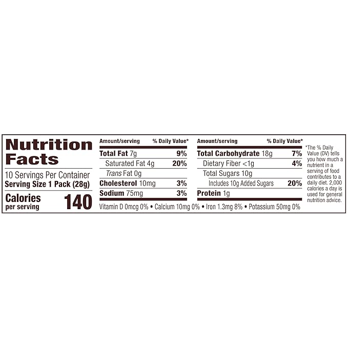 Pepperidge Farm Nantucket Mini Dark Chocolate Chip Cookies, 1 Oz Snack Packs, 10 Pk