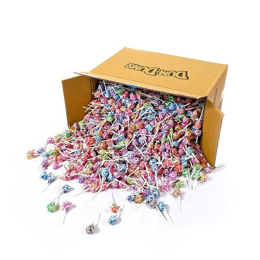 Dum Dum Pops, Assorted Flavors Lollipops in Bulk Candy - All-Time Classic Flavors - Lollipops Bulk, Bulk Suckers, Individually Wrapped (20-Pounds)