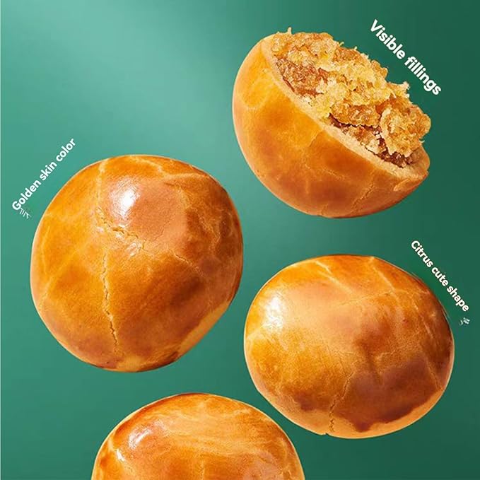 Tangerine Peel Tea Cake 8.1oz/230g，mini muffins，Baked pastries，Delicious breadcakes and pastries，Exquisite packaging, approximately 18 small cakes