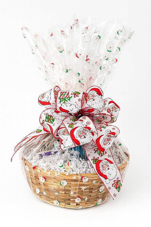 Handcrafted Gift Basket with Chocolates, Cookies, Snacks & Candy. Perfect for Birthdays, Sympathy, Holidays, Clients & Thank You Gifts (Premium: $99.99, Christmas)