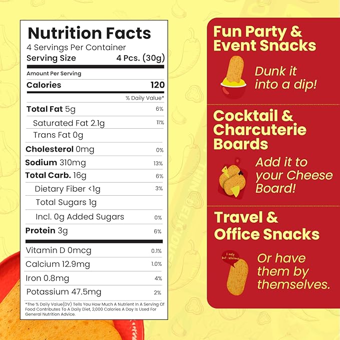 Disc-O Thins Whole Wheat Crackers - Crunchy Roasted Snack, High-Fiber & Low-Fat On-the-go Snack Chips, 96pcs (Cheese Pizza) - Healthy Family Travel Snack, Non-GMO - Great with Salsa, Cheese, Charcuterie Boards