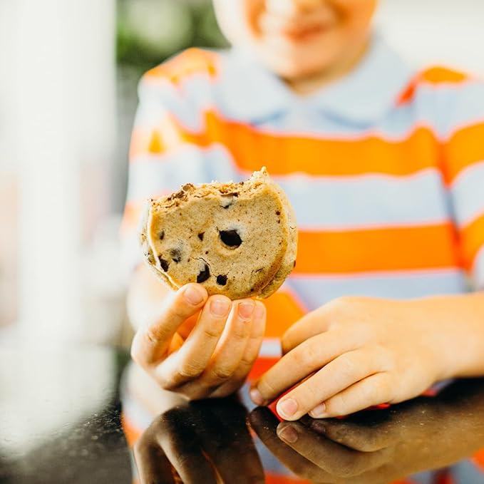 Rule Breaker Vegan & Gluten Free Cookies | Chocolate Chip | Plant-Based, Dairy, Nut, Soy, Allergen Free | Soft-Baked, Great School Snacks for Kids & Adults, Individually Wrapped (Pack of 24)