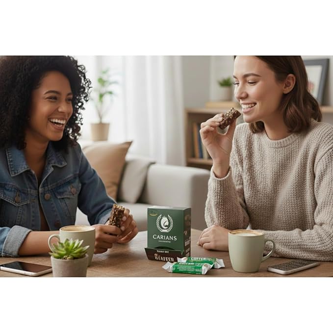 CARIANS One Bite Size Dubai Chocolate Wafers, 10 Pcs. Individually Wrapped Dubai Chocolate Wafers with Pistachio, Great for Gift Giving, Anniversary, Valentine's Day