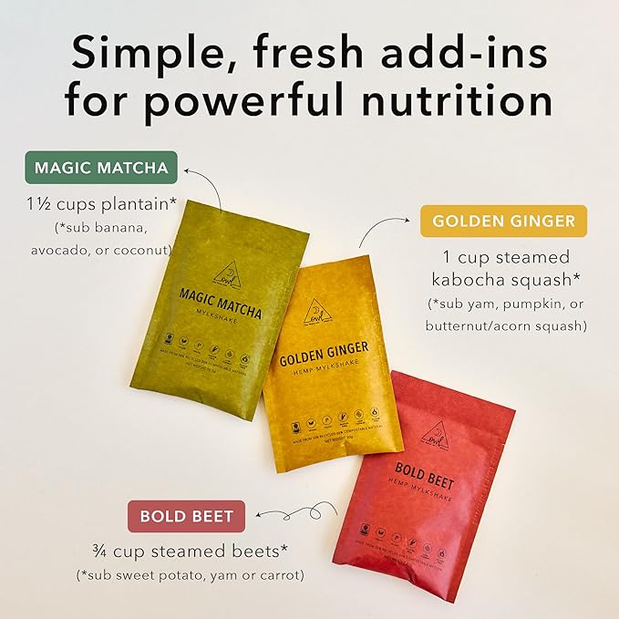 OWL Mylkshake 6-Pack Box | Organic Superfood Meal Replacement Shakes for Energy, Digestion & Whole-Body Wellness | Magic Matcha, Golden Ginger & Bold Beet Flavors