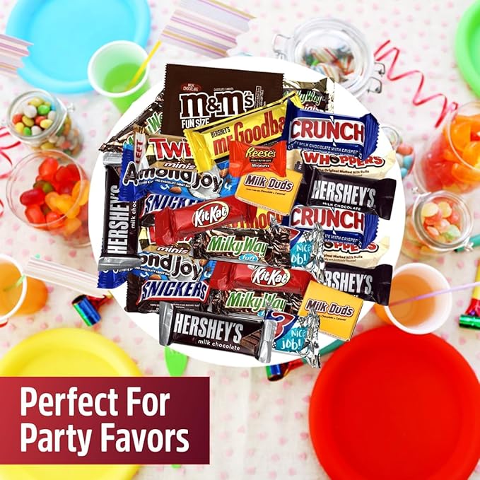 Chocolate Candy Variety Pack, Bulk Chocolate Candy For Parties, 5 LB Assorted Chocolate Candy Variety Pack, Delicious Mixed Chocolate Candy Assortment Bag Bulk, Perfect For Sharing And Snacking