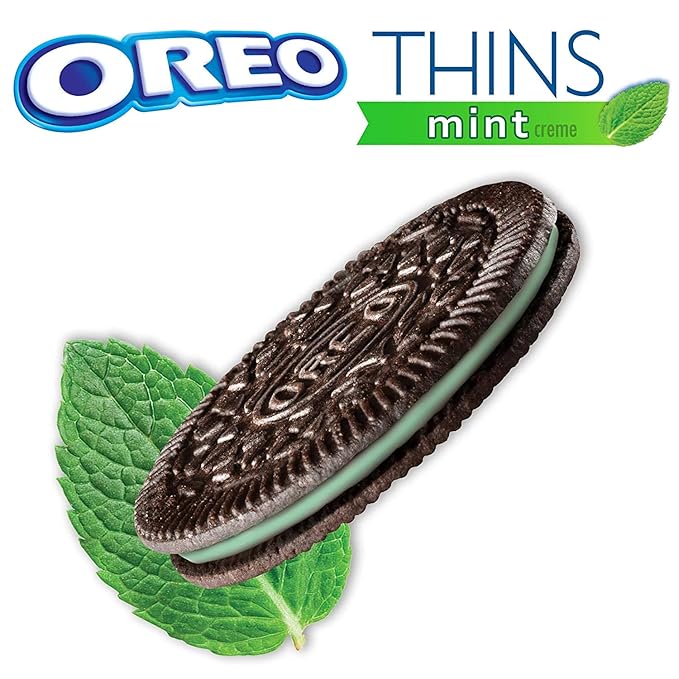 Oreo (ORMT9) Thins Flavored Creme and Thins Original Chocolate Sandwich Cookies Variety Pack, Oz Mint 39.3 Ounce