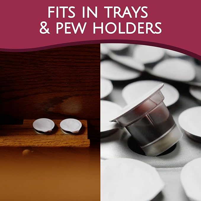 TrueVine Top & Bottom Communion Cups and Wafer Set - Prefilled Cups with Fresh Unleavened Bread & Grape Juice - Carefully Packaged & Easy to Open, Ideal First Communion Favors for Guests (1500 Count)