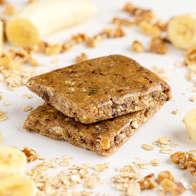 PROBAR - MEAL Bar, Banana Nut Bread, Non-GMO, Gluten-Free, Healthy, Plant-Based, Whole-Food Ingredients, Natural Energy (12 Count)