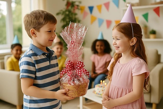 Handcrafted Gift Basket with Chocolates, Cookies, Snacks & Candy. Perfect for Birthdays, Sympathy, Holidays, Clients & Thank You Gifts (Small: $49.99, Valentines Day)