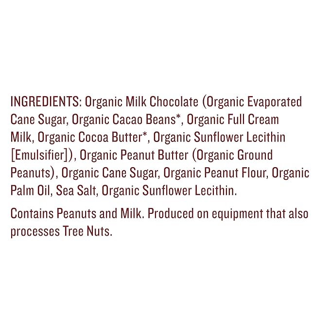 Justin's Organic Mini Milk Chocolate Peanut Butter Cups, Rainforest Alliance Certified Cocoa, Gluten-free, Responsibly Sourced, 6 Stand-up Bags, 4.7oz each