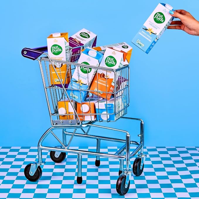 nutpods unsweetened French Vanilla Dairy-Free Coffee Creamer - 32oz 3-Pack