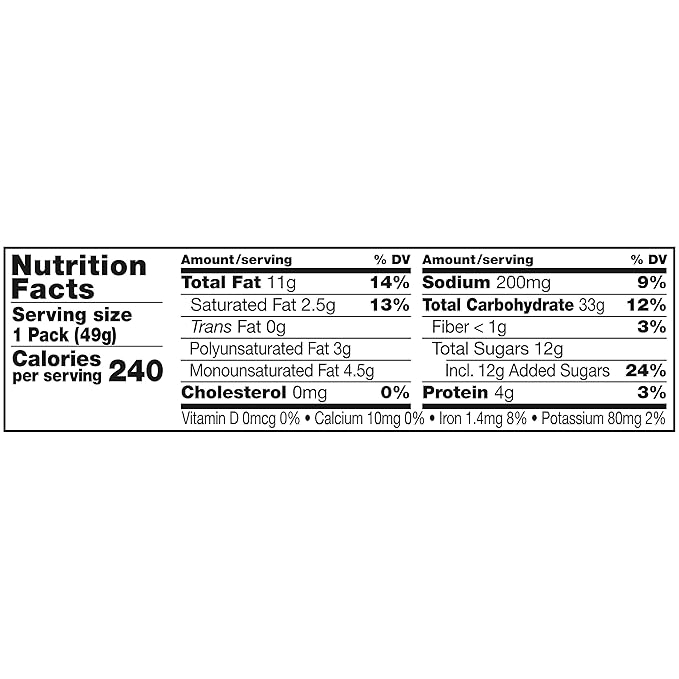 Lance Sandwich Cookies, Nekot Peanut Butter, 20 Individually Wrapped Packs, 6 Sandwiches Each (Pack of 6)