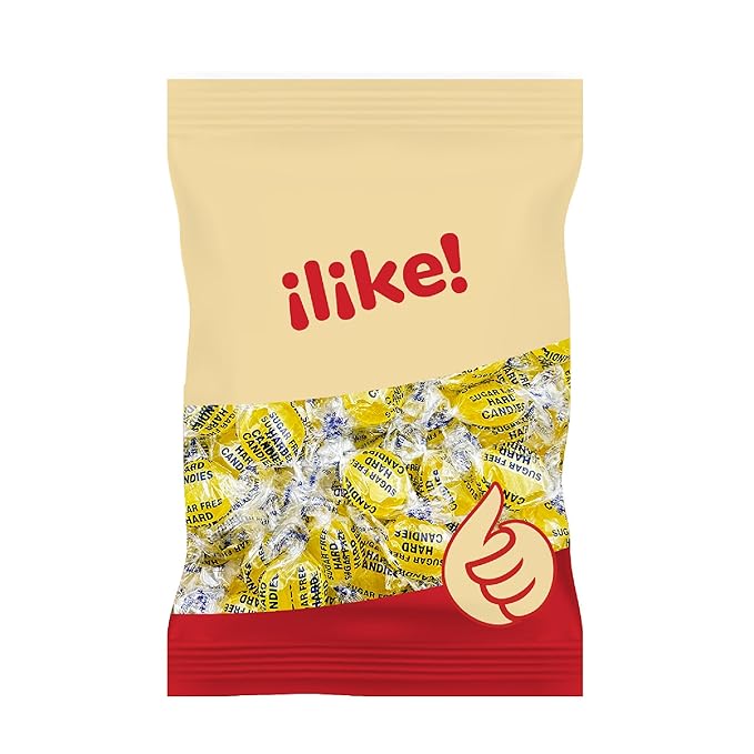 Sugar-Free Lemon Hard Candy | 1-Pound Pack | Refreshing Treats
