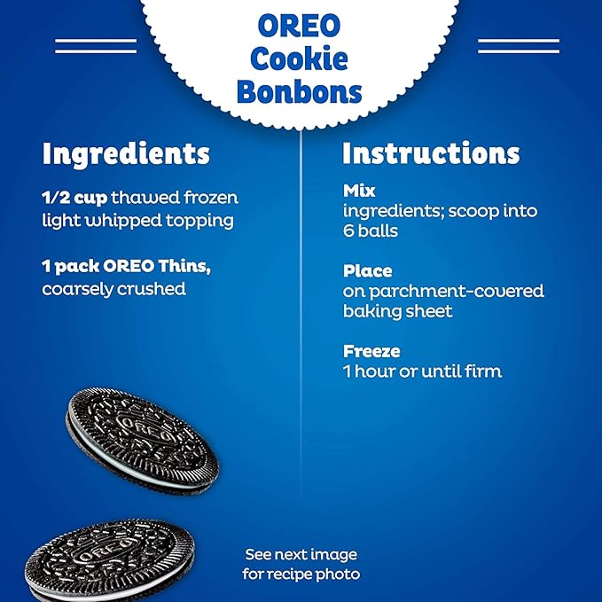 Oreo (ORMT9) Thins Flavored Creme and Thins Original Chocolate Sandwich Cookies Variety Pack, Oz Mint 39.3 Ounce