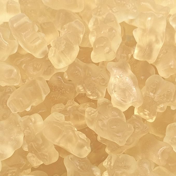 Irresistibly Delicious Pineapple Gummy Bears - 1.5 lbs of Fruity Bliss-Soft, Chewy, and Bursting with Tangy Delight-Great for Kids and Adults of All Ages(24 oz)