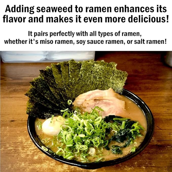 Yakinori Japan Roasted Seaweed 20 sheets (2.1oz/60g) nori ramen rice balls