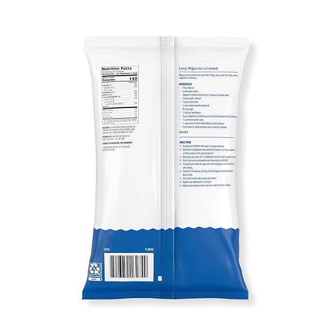 Amazon Grocery, Restaurant Style Tortilla Chips, 20 Oz (Previously Amazon Fresh, Packaging May Vary)