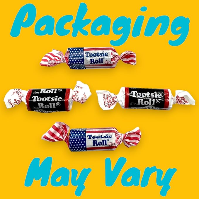 Roll Midgees Chewy Taffy Candy Bulk Pack 1.5-Lbs- Chocolate Midgees, Individually Wrapped Party Candy (24-Oz)
