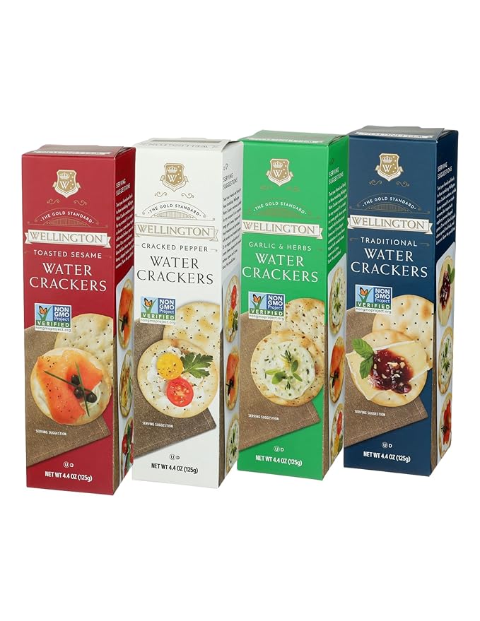 Wellington Cracker Variety Water Cracker 4 -pack