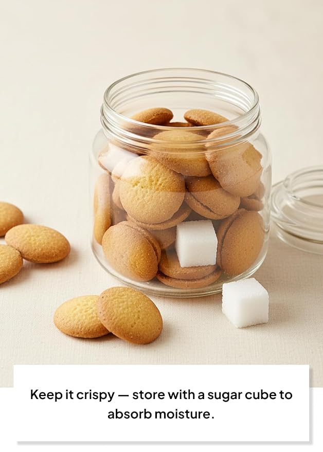 Korean Food CW Egg Cookies, Light and Crispy Egg Snack, 3-Pack (60g x 3, 180g / 6.35 oz Total), Sweet Korean Snack