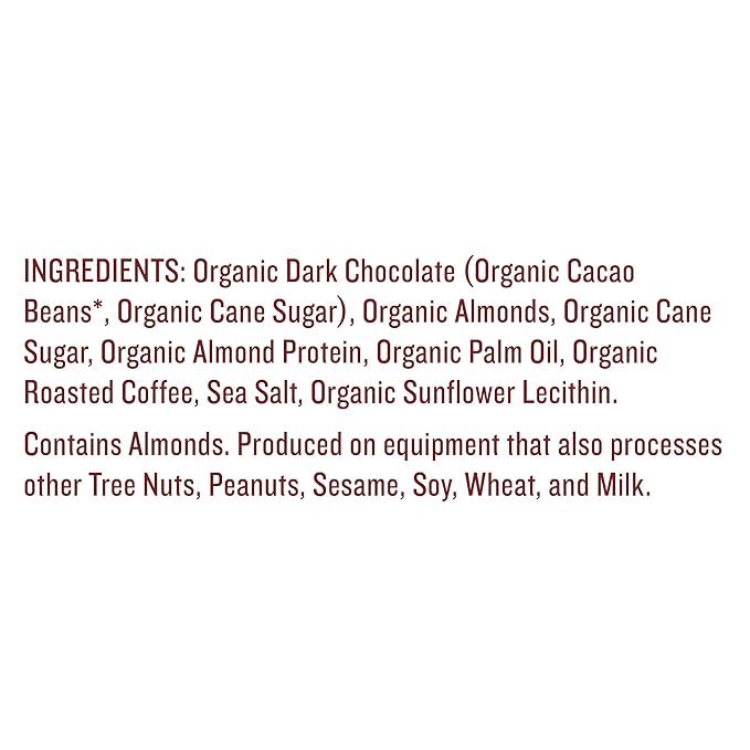 Justin's Organic Super Dark Espresso Almond Butter Cups, Rainforest Alliance Certified Cocoa, Gluten-free, Responsibly Sourced, 6 Stand-up Bags (4.2 Ounce Each)