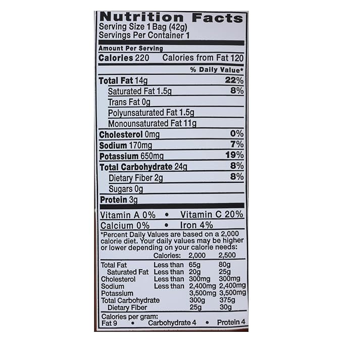 Sea Salt Potato Chips 1.50 Ounces (Case of 24)