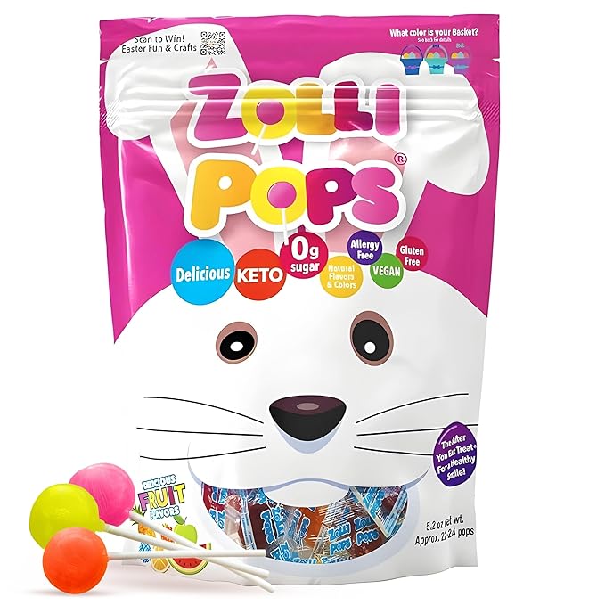 Zollipops Popz Easter Edition - 5.2oz for a Festive and Delicious Seasonal Treat