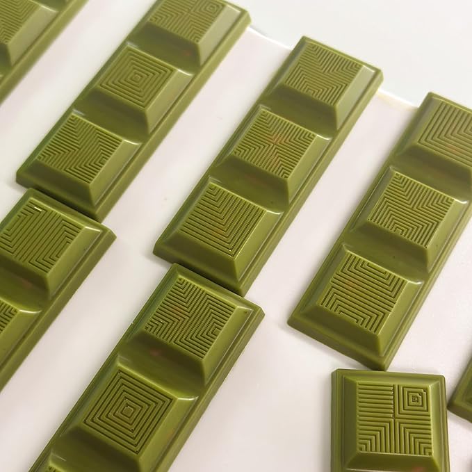 TCHO Perfect Matcha Chocolate Bar 3 Pack - Organic Oat Milk Chocolate with Matcha Shell and Strawberry Filling - Plant-Based Non-GMO