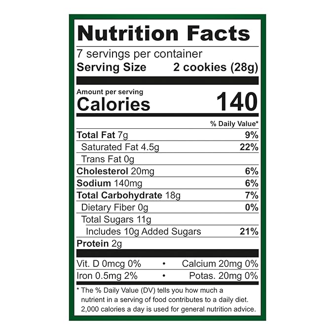 Tate's Bake Shop Lemon Cookies, 7 oz (Pack of 2)