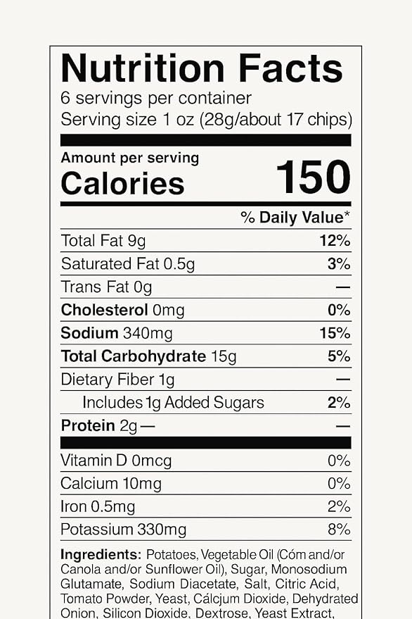 The Whole Shabang Chips by Moon Lodge – Original Flavor Potato Chips Variety Pack – Rippled Savory Snacks for Adults – Gluten Free Food Snack Pack (6 oz Bags, 6 Pack)