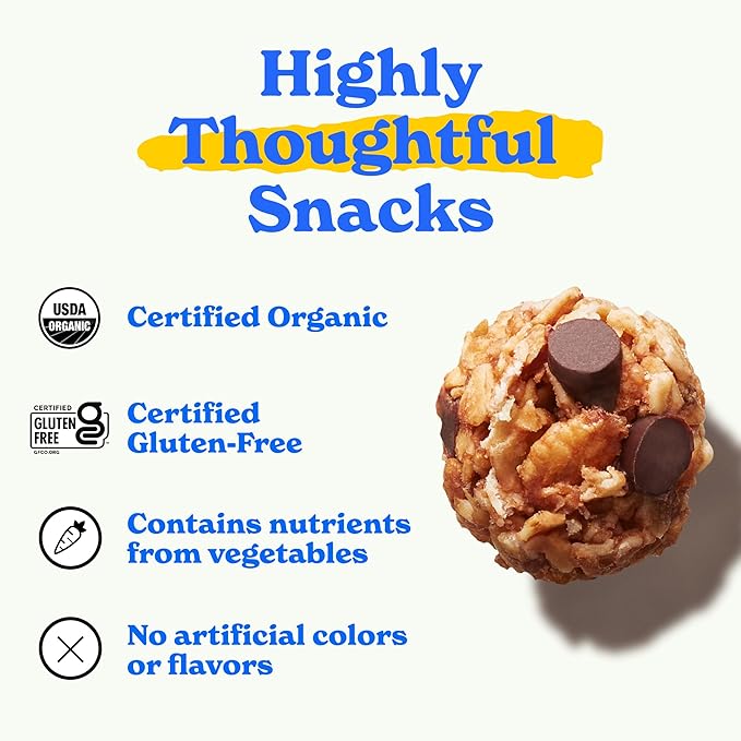 MadeGood Granola Bites Chocolate Chip & Mixed Berry Variety Pack (28 Count) Gluten Free and Organic Snacks