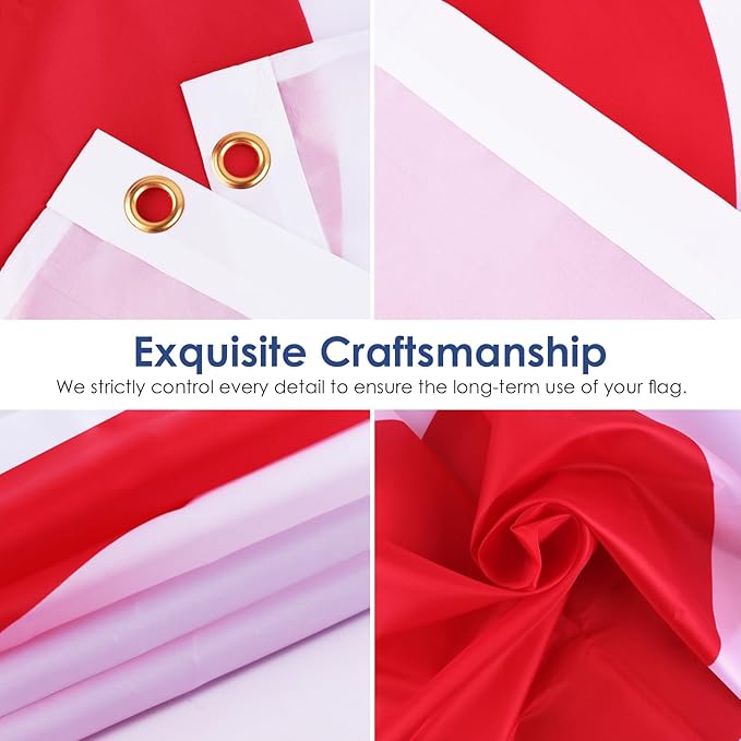 AhfuLife 2 Pcs Japan Flag Japaneae Flag 3x5 Ft, Large Japaneae National Flags for Outside - Double Side with Brass Eyelets for Olympic Party Decorations, Bar Garden Street Decoration Indoor Outdoor
