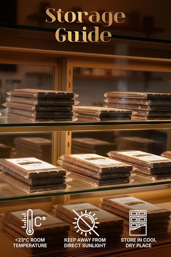 CRAVINGS BY ZOE Gourmet Dubai Chocolate Bar, 1/2lb Real Belgian Milk Chocolate, Creamy Pistachio, and Toasted Kataifi Filling