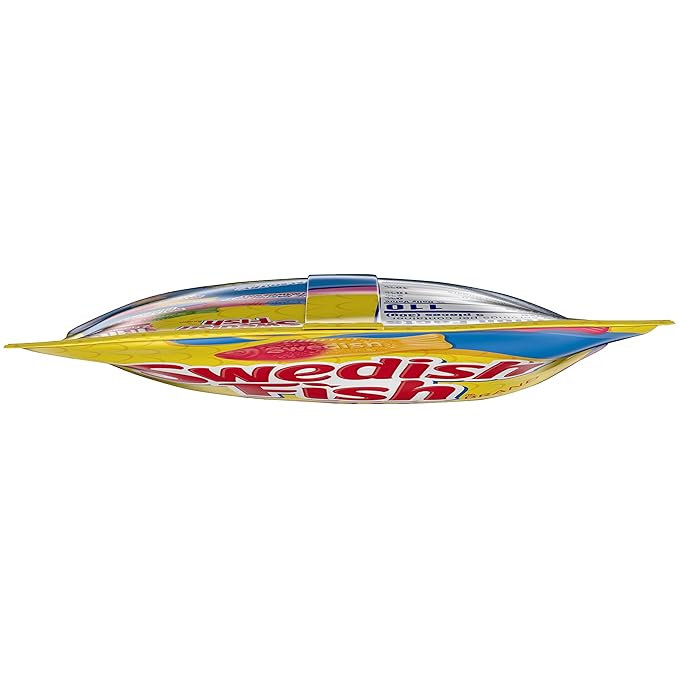 SWEDISH FISH Tails 2 Flavors in 1 Soft & Chewy Candy, 12 - 3.6 oz Bags