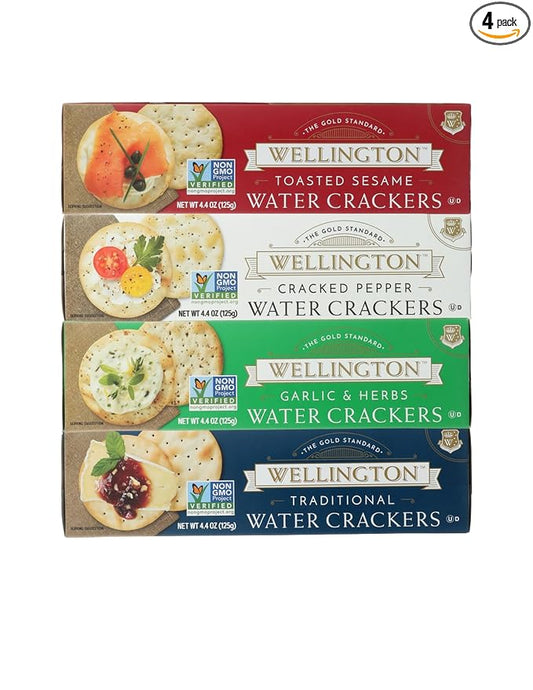 Wellington Cracker Variety Water Cracker 4 -pack