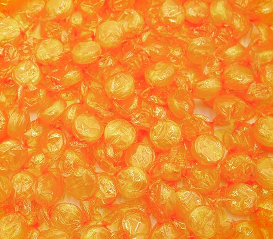 BUTTERSCOTCH Hard Candy Discs 2 lb – Bulk Bag, Sweet & Buttery Flavor, Individually Wrapped (146 Pieces)