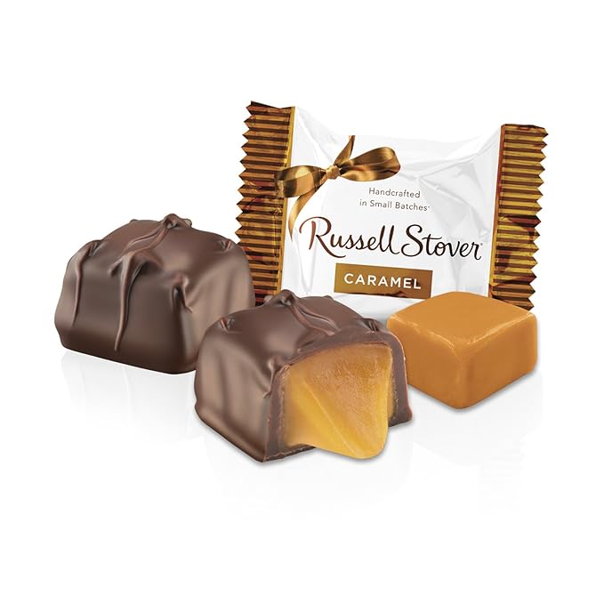 Russell Stover Mini Gusset Bag, Caramel, 36 Ounce (Pack of 6) (9790)