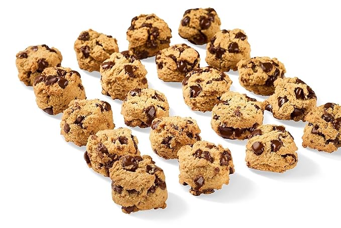 REAL Variety Pack Mini Cookie Poppers – Bite-sized Gluten Free Baked Cookies – Dairy Free, Vegan, Kosher, Paleo – Peanut Butter, Chocolate Chip, Cookies and Creme and Lemon Blueberry