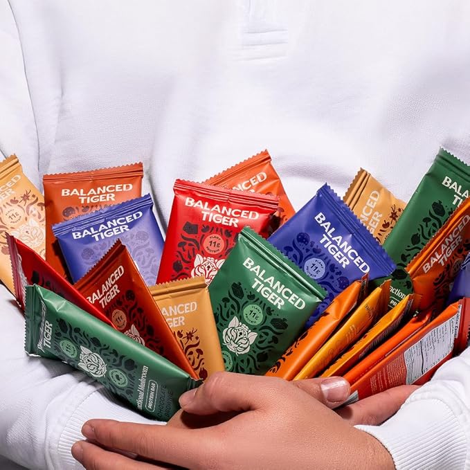 Functional Mushroom Vegan Protein Bars | Made in USA | Full Dose Lions Mane, Shitake, Reishi & Maitake Bars | Plant Protein Bars w/Adaptogens & Superfoods | 12 Bars Variety Box