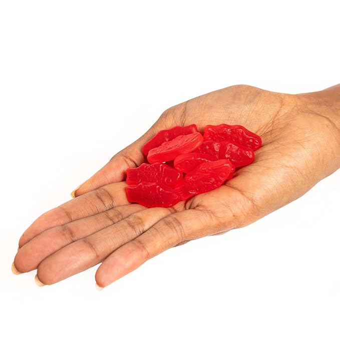 SWEDISH FISH Soft & Chewy Valentines Day Candy, 6.8 oz Heart Shaped Box