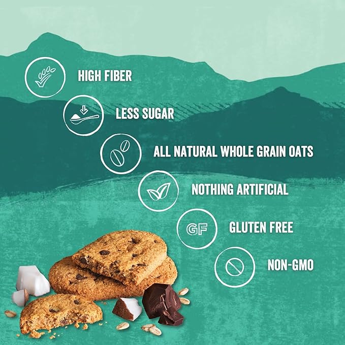 Nairn's Gluten Free Chocolate & Coconut Breakfast Biscuits, 5.64oz