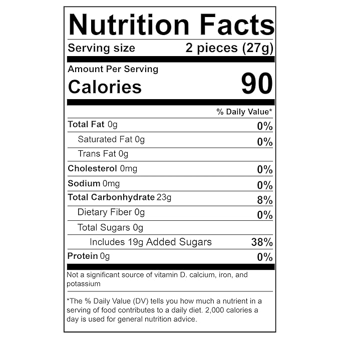 Orange Slices Gummy Candy, in Resealable Bag No Preservatives (3 Lbs)