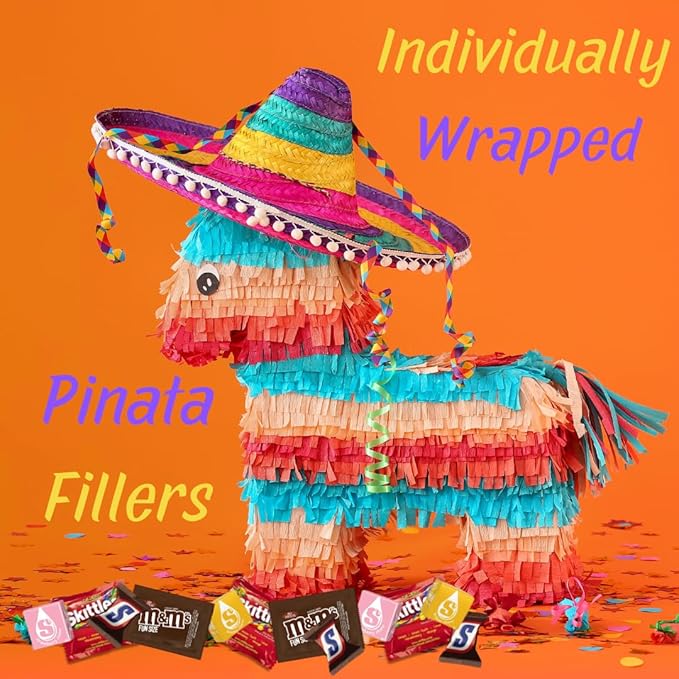CANDYMAN Bulk Assorted Candy Variety Pack Individually Wrapped Chocolate & Candy Mix, 3 Pound Party Bag Assortment for Holiday Treats, Office Snacks, Gifting, & Favors
