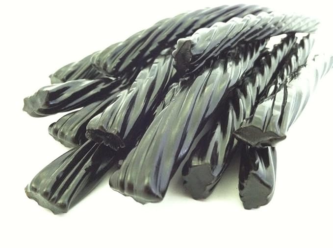 Classic Black Licorice - FAT FREE Old Fashioned Gourmet Licorice Twists - A Must Try Quality Licorice Candy with Unique Flavor Unlike Any Other - 8 oz. bag