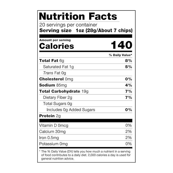 Amazon Grocery, Restaurant Style Tortilla Chips, 20 Oz (Previously Amazon Fresh, Packaging May Vary)